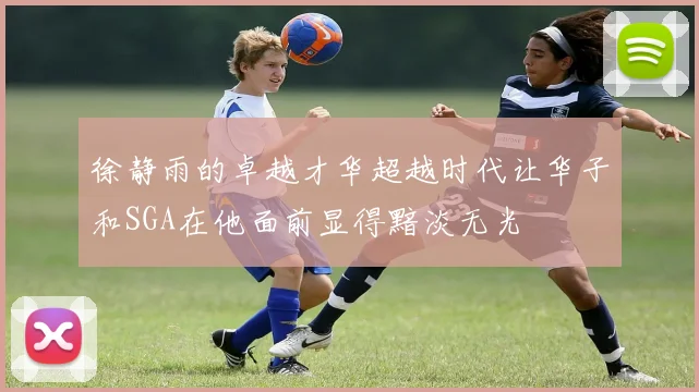 徐静雨的卓越才华超越时代让华子和SGA在他面前显得黯淡无光
